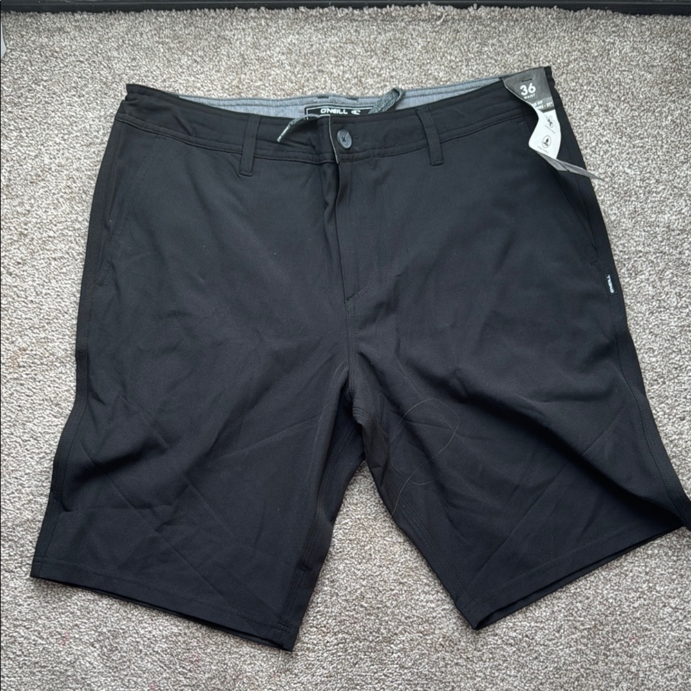 O’Neill Black Flat Front Shorts